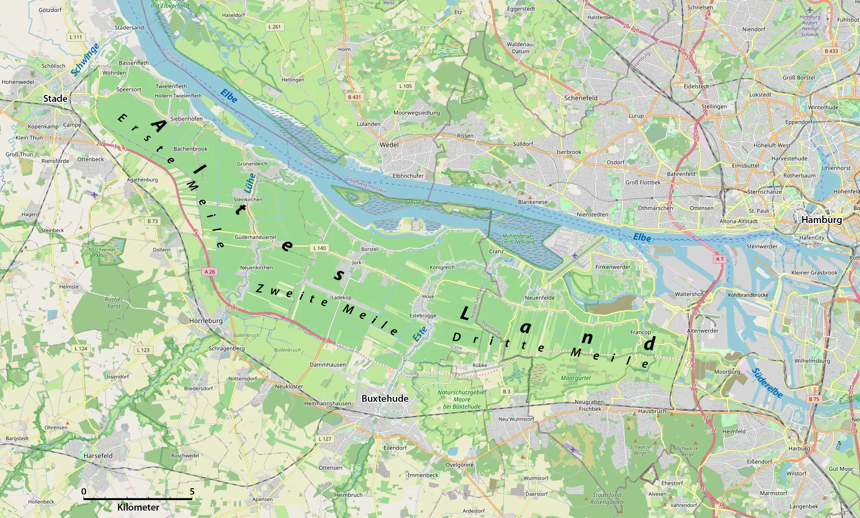 Altes Land – Apfelplantagen