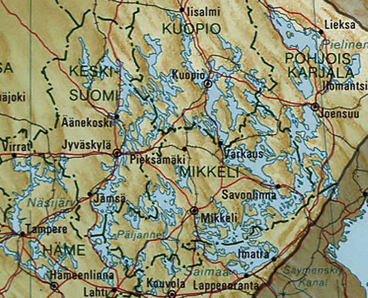 Finnische Seenplatte