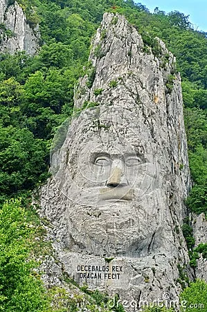 Chipul lui Decebal – obiectiv turistic