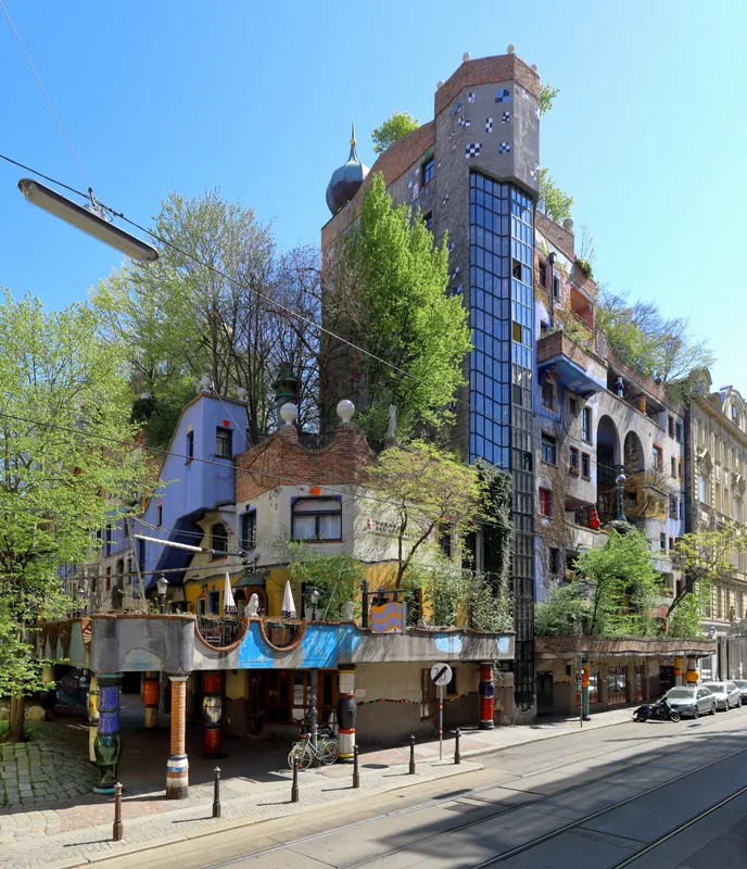 Hundertwasser House — Schönbrunn Palace (Austria)