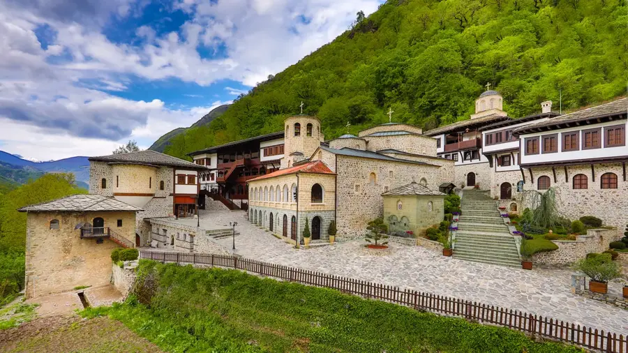 Kloster Sveti Jovan Bigorski — Berg Korab (Albanien)