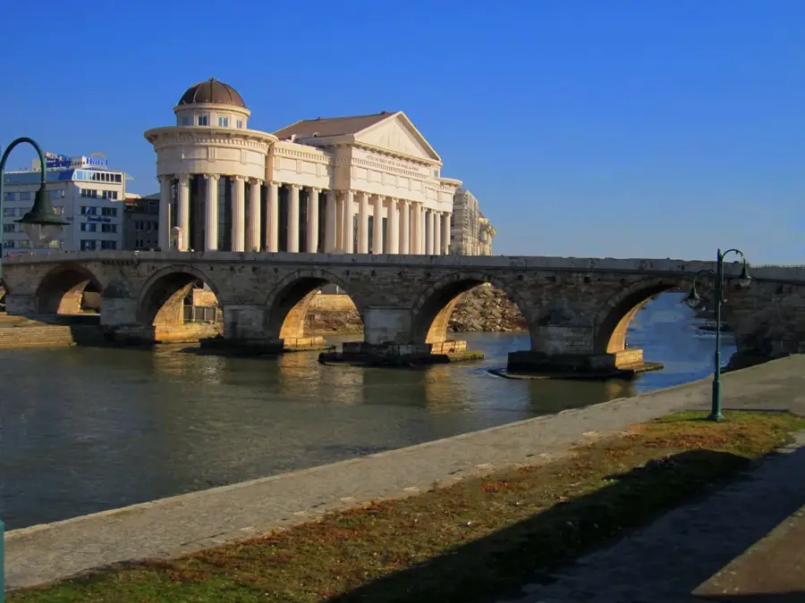 Stone Bridge — Maceodnia Square (North Macedonia)