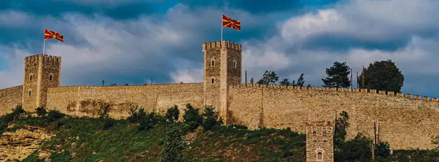 Kale Fortress — Millennium Cross (North Macedonia)