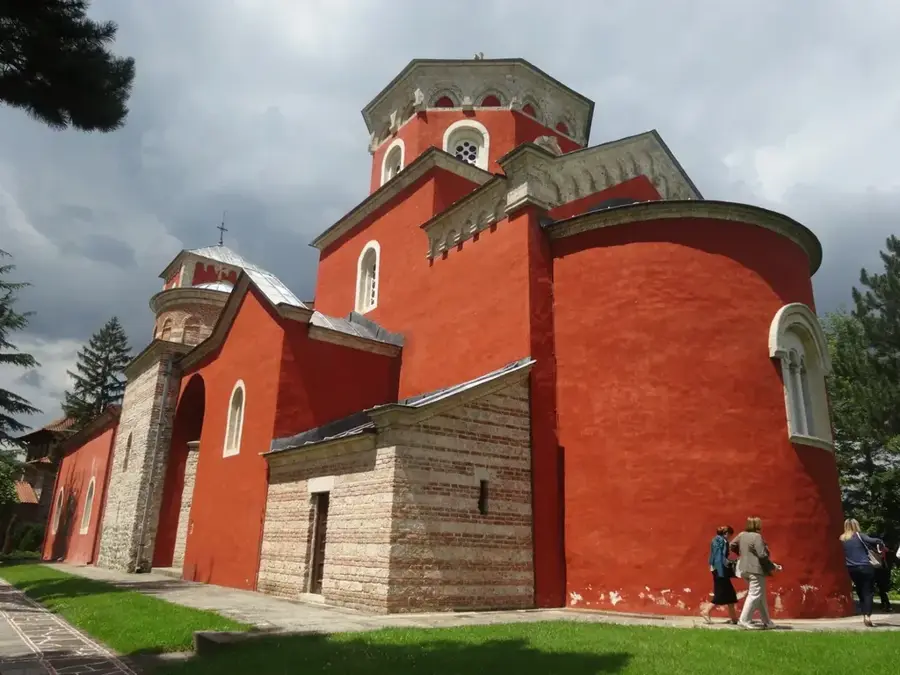 Mănăstirea Žiča — Mănăstirea Ljubostinja (Serbia)