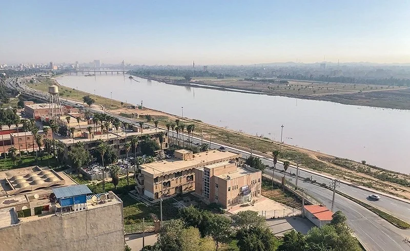 Ahvaz — Alimastan-Wald (Iran)