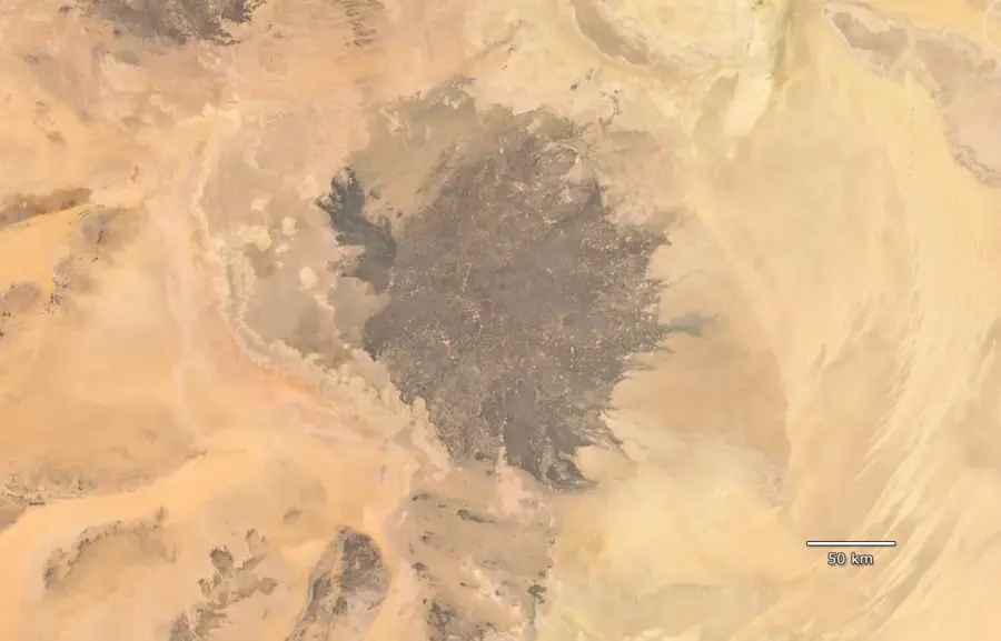 Al-Haruj — Dschabal Soda (Libyen)