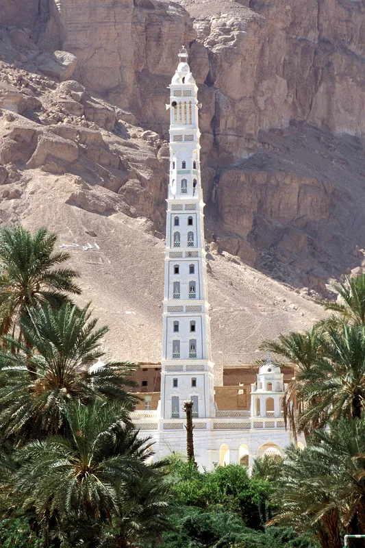 Al-Mihdar-Minarett — Tarim (Jemen)