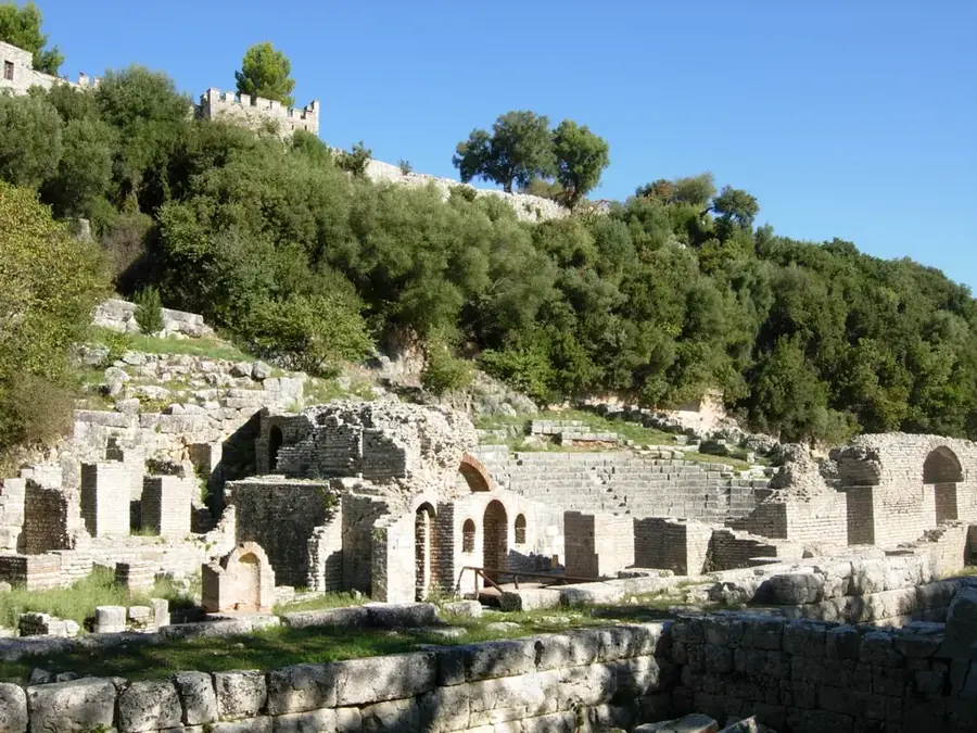 Venezianische Dreiecksburg — Butrint (Albanien)