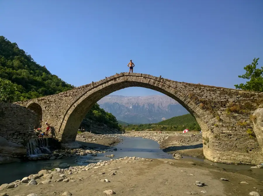 Katiu Bridge — Osum Canyon (Albania)