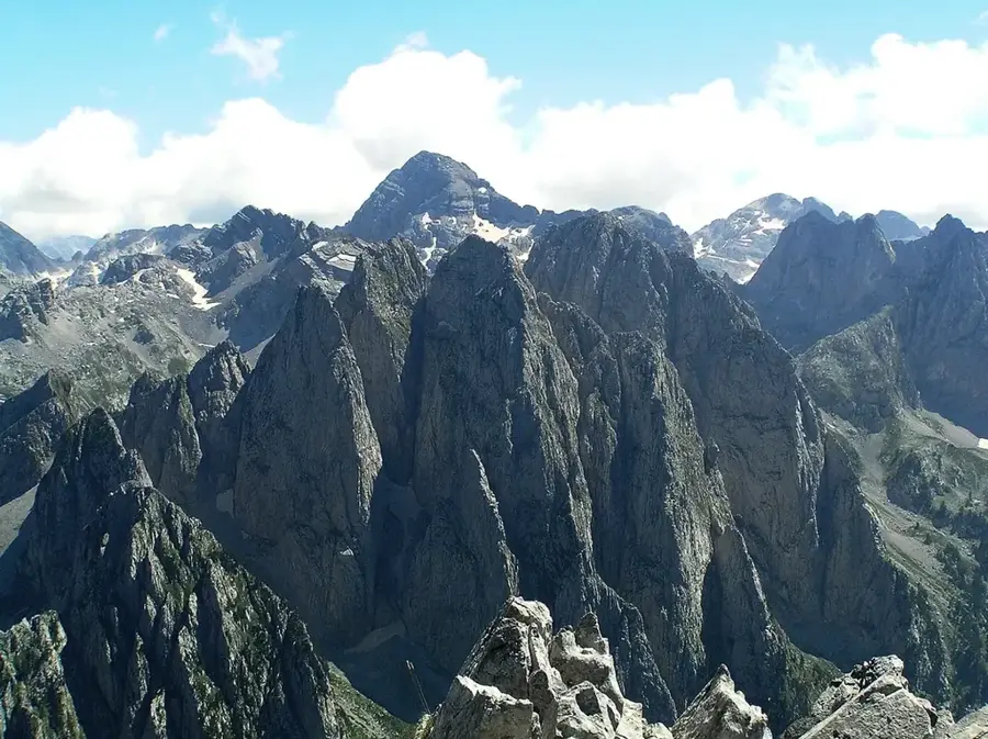 Jezerca-Spitze — Valbona-Tal (Albanien)
