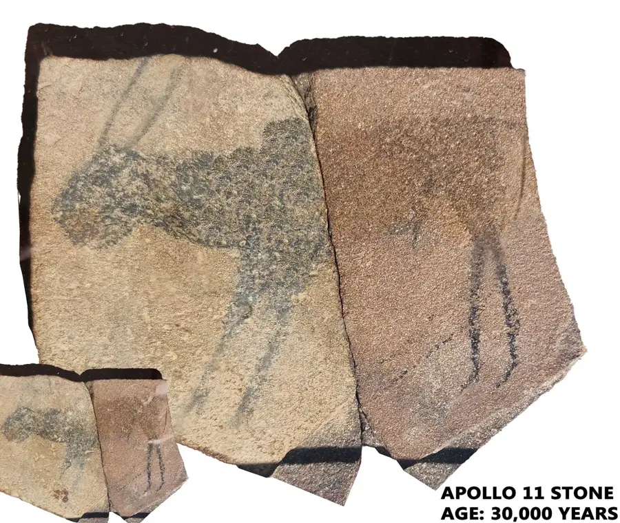 Apollo 11 Barlang — Aussenkehr (Namíbia)