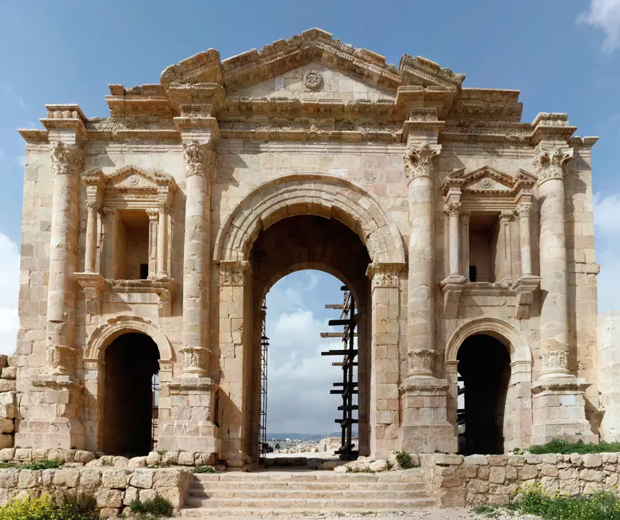 Arch of Hadrian — Jerash (Jordan)