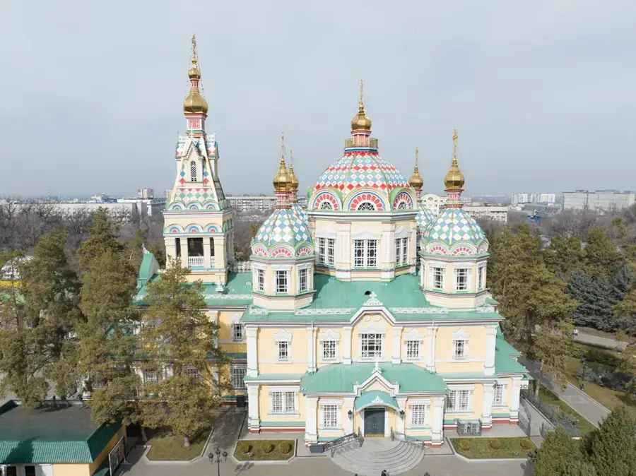 Christi-Himmelfahrt-Kathedrale — Kök-Töbe (Kasachstan)