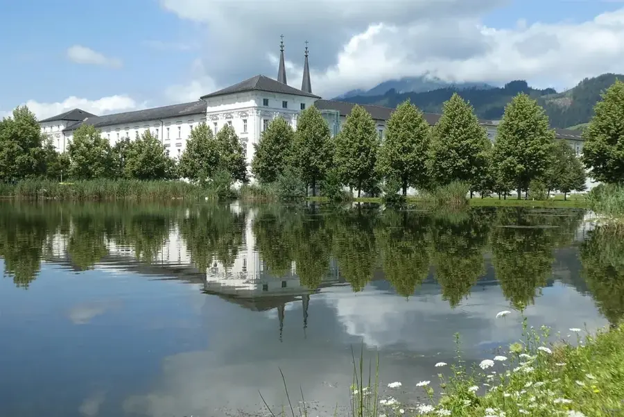 Admont Abbey — Dachstein Massif (Austria)