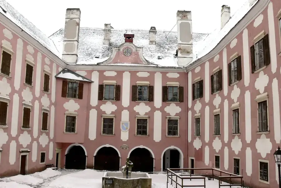 Burg Drosendorf — Slavonice Untergrund (Tschechien)