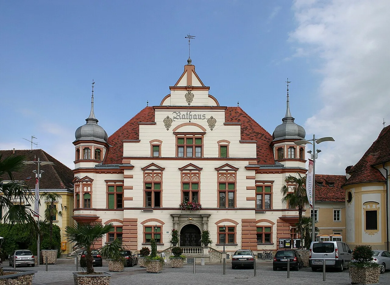 Burgruine Hartberg — Basilika Mariazell (Österreich)
