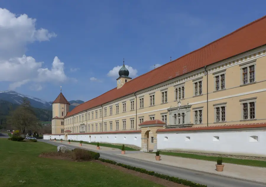 Seckau Abbey — Dachstein Massif (Austria)