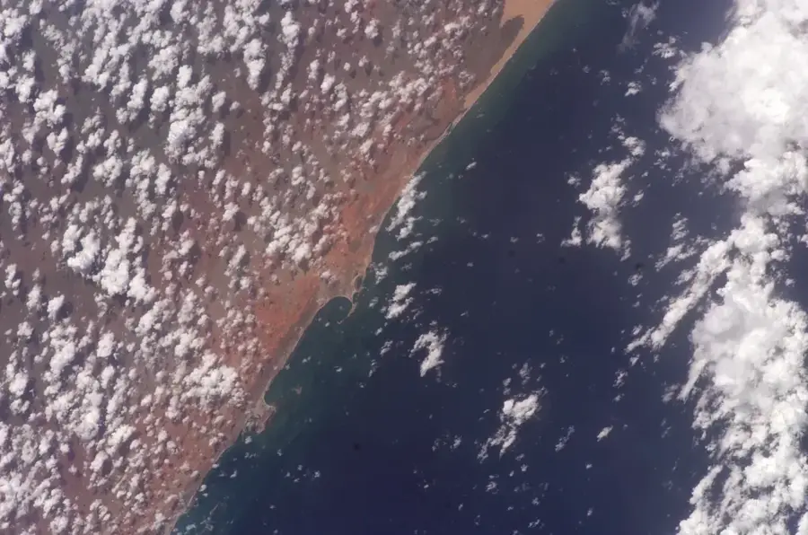 Bajuni-Inseln — Küste bei Barawa (Somalia)