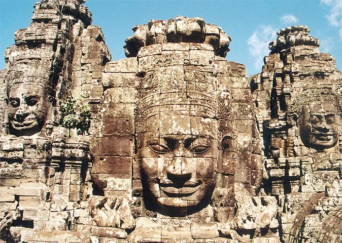 Bayon-Tempel — Ta Som (Kambodscha)