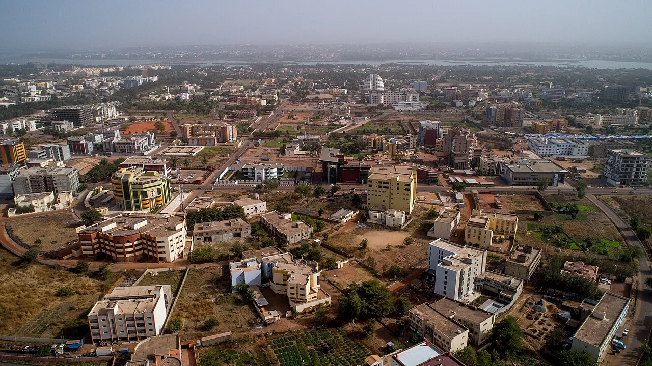 BCEAO Tower Bamako — Martyrs' Bridge (Mali)