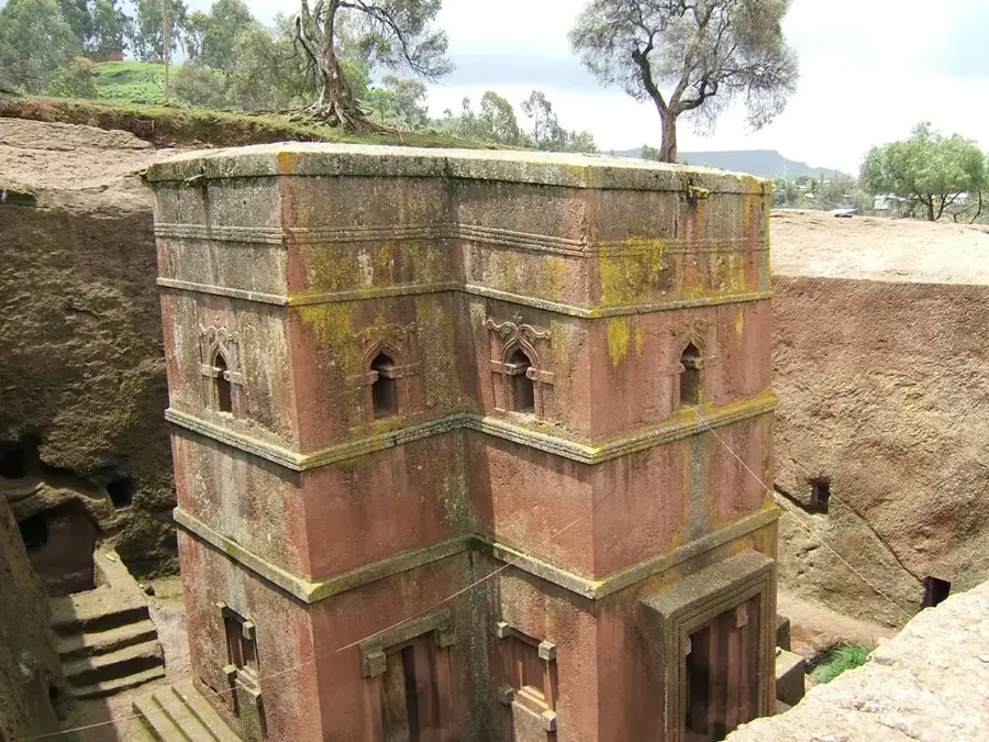 Church of St. George (Bete Giyorgis) — Mount Amara (Ethiopia)