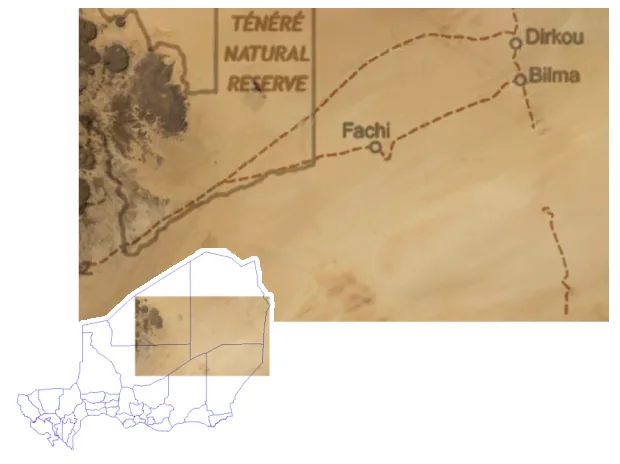 Salinele din Bilma — Bilma (Niger)