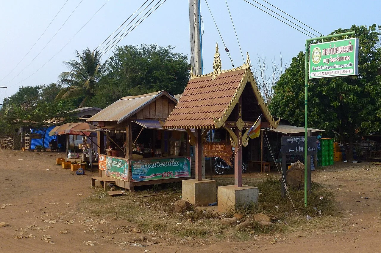 Bolaven-Kaffeeplantagen — Sepon (Laos)