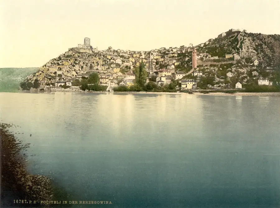 Historisches Dorf Počitelj — Stari Most (Bosnien und Herzegowina)