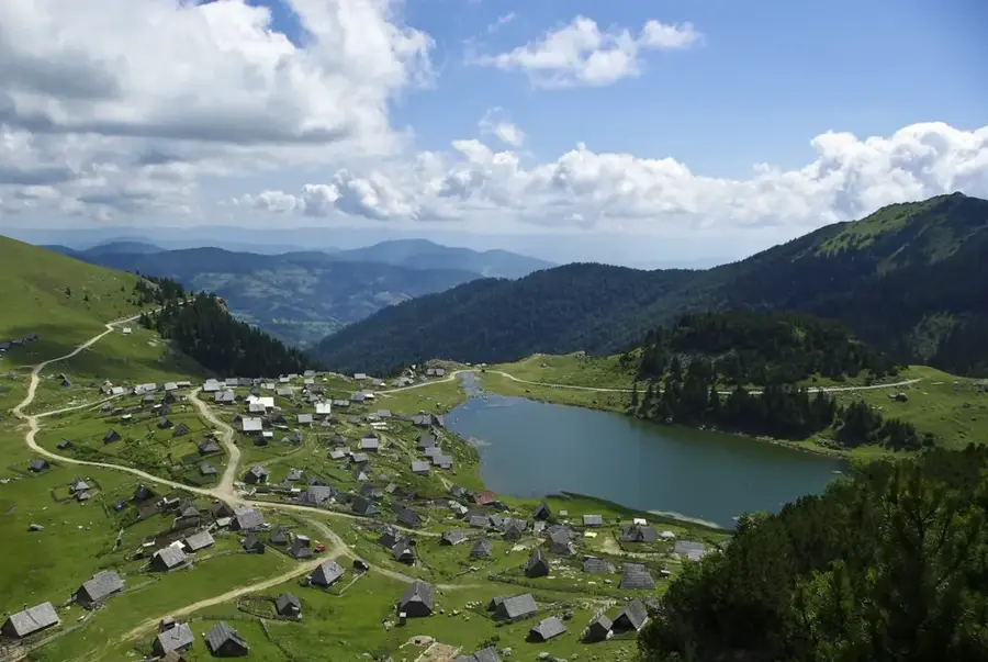 Prokoško See — Festung Vranduk (Bosnien und Herzegowina)