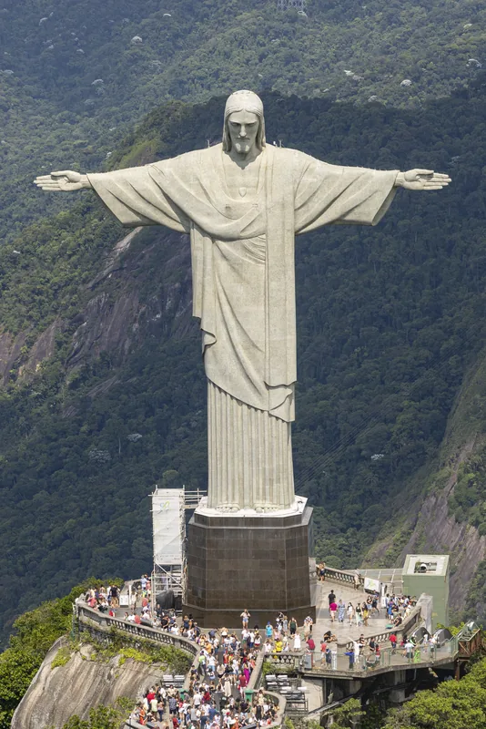 Cristo Redentor — Maracanã-Stadion (Brasilien)