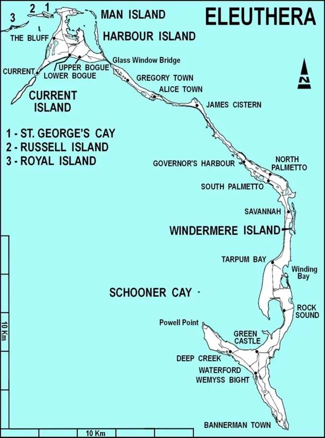 Eleuthera — Dean's Blue Hole (Bahamas)
