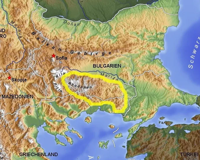 Rhodopen-Schluchten — Drama (Griechenland)