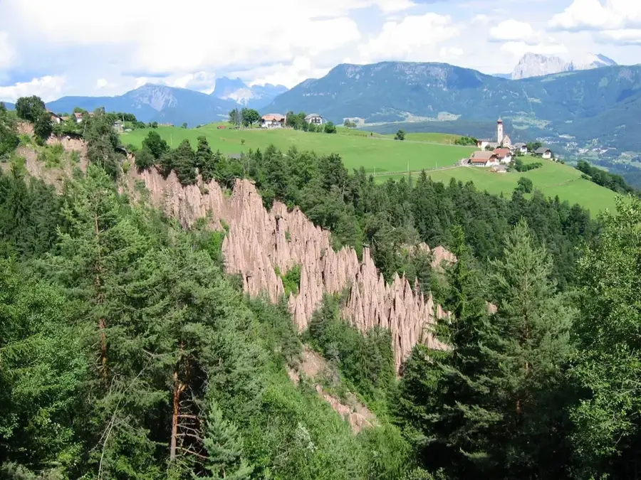 Stob Earth Pyramids — Sasa Mine (North Macedonia)
