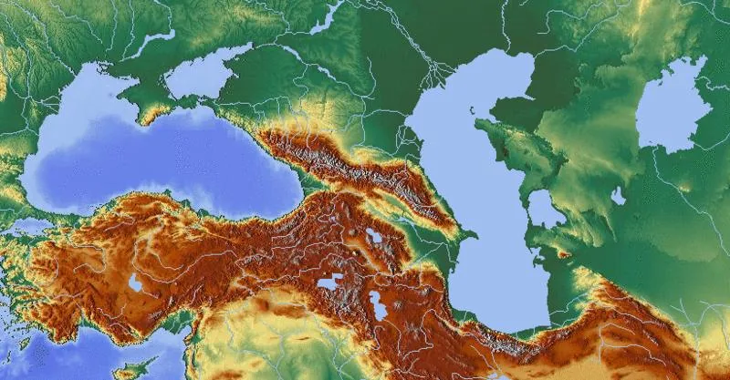 Kaszpi-tenger partvidéke — Ustyurt-fennsík (Kazahsztán)