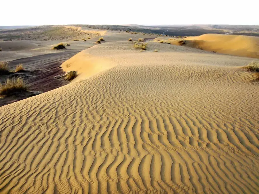 Karakumul Central — Deșertul Karakum (Turkmenistan)