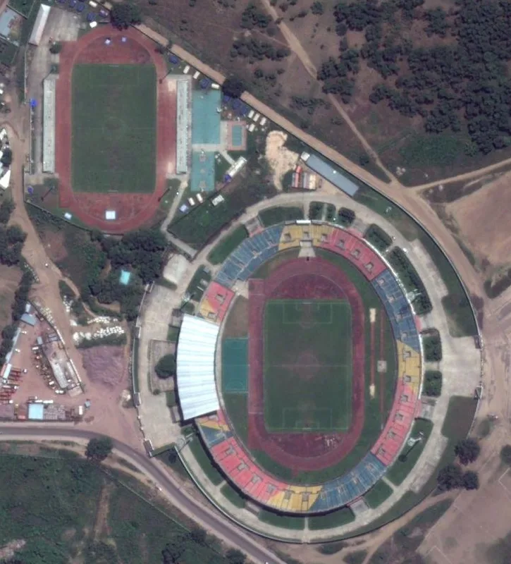Case de Gaulle — Alter Bahnhof von Brazzaville (Kongo-Brazzaville)