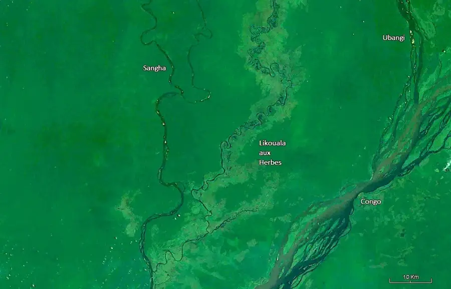 Likouala-aux-Herbes River — Ibenga River (Congo - Brazzaville)