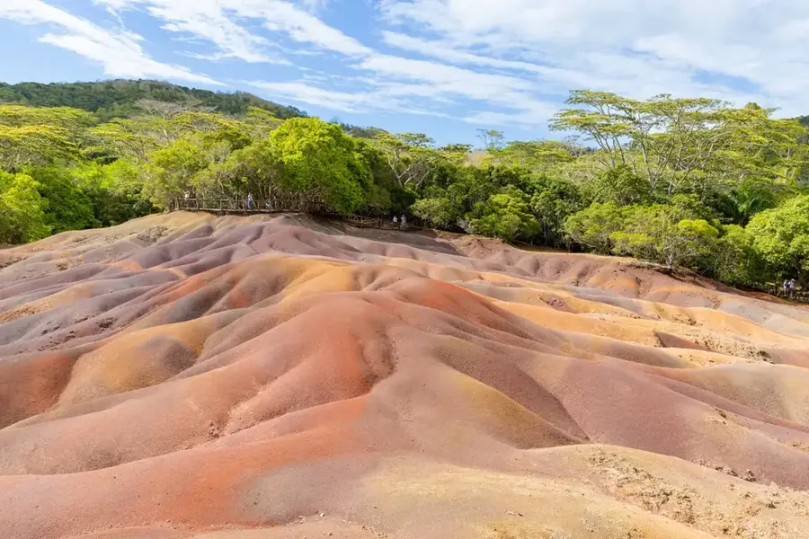 Pământul celor șapte culori din Chamarel — Plantația de Cafea Chamarel (Mauritius)