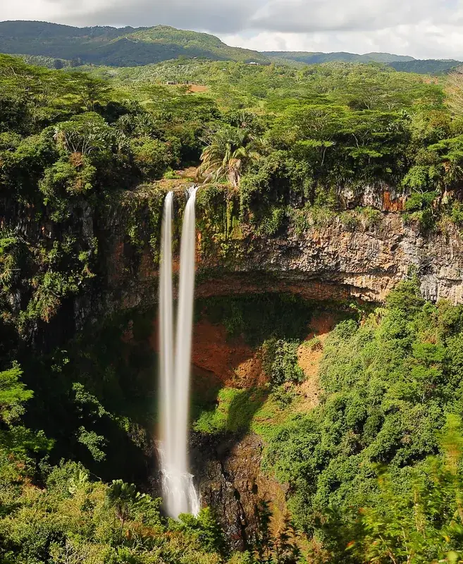 Cascada Chamarel — Plantația de Cafea Chamarel (Mauritius)