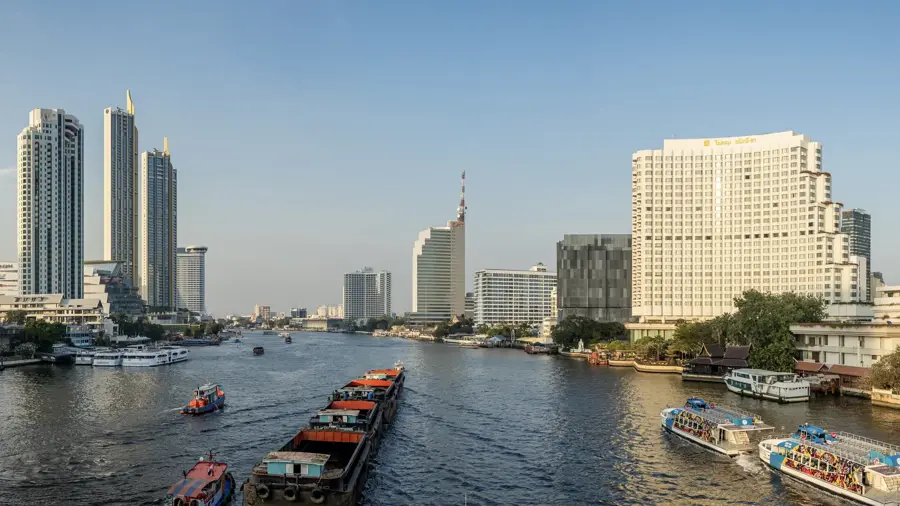 Chao Phraya Fluss — Nakhon Sawan (Thailand)