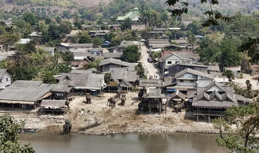 Chiang Rai — Mina de lignit Mae Moh (Thailanda)