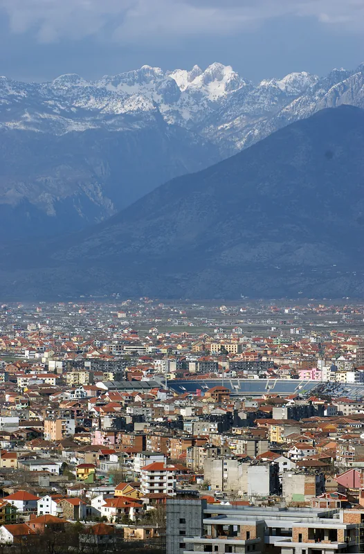 Shkodra — Shkodrasee (Albanien)
