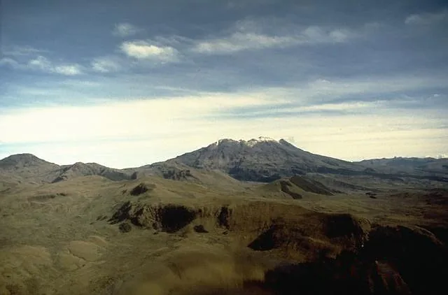 Azufral vulkán — Tulcán (Ecuador)