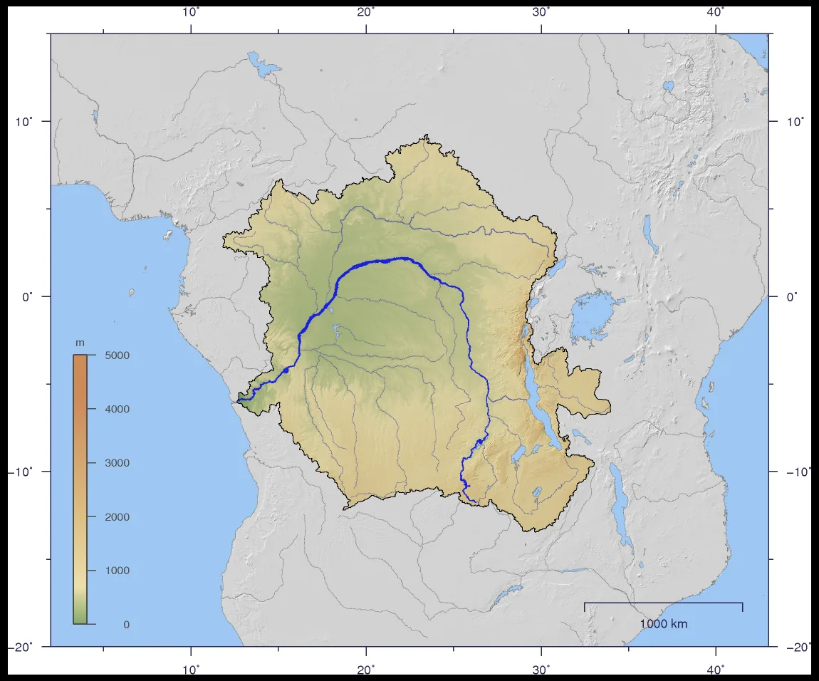 Kongobecken — Ruki (Kongo-Kinshasa)