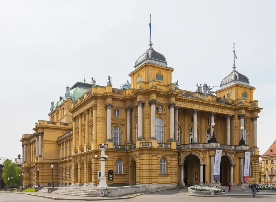 Croatian National Theatre in Zagreb
