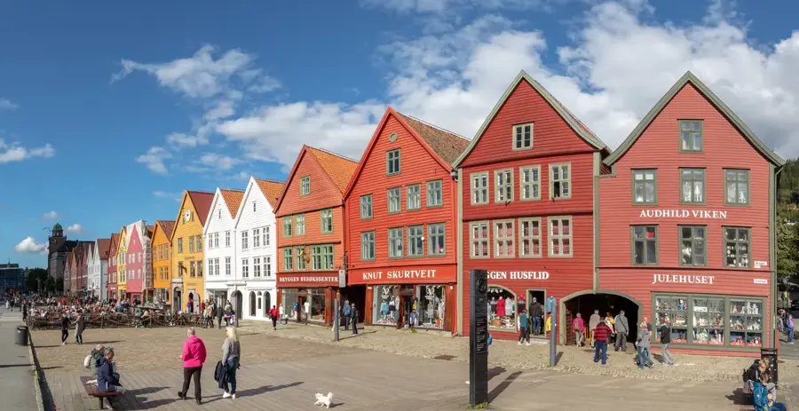 Bryggen Bergen — Port of Bergen (Norway)