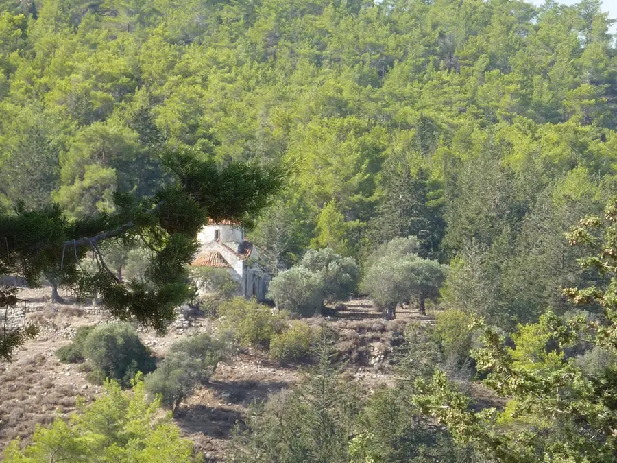 Agios Amvrosios — Aussichtspunkt Burg Kantara (Zypern)
