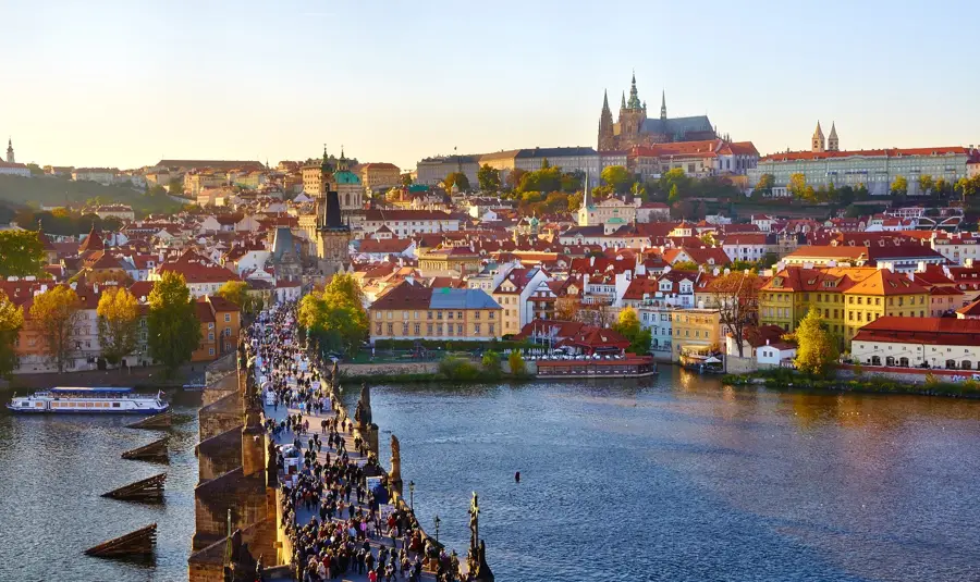 Prag — Schwarzer See (Tschechien)