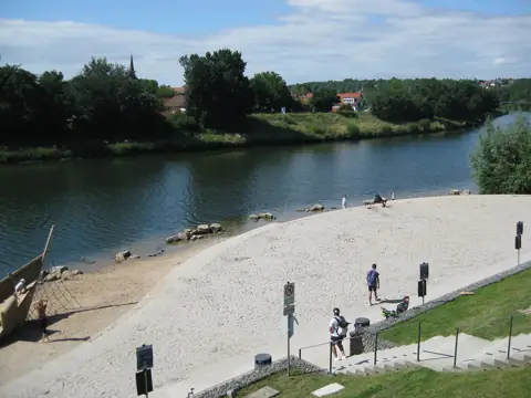 Neckarstrand bei Remseck