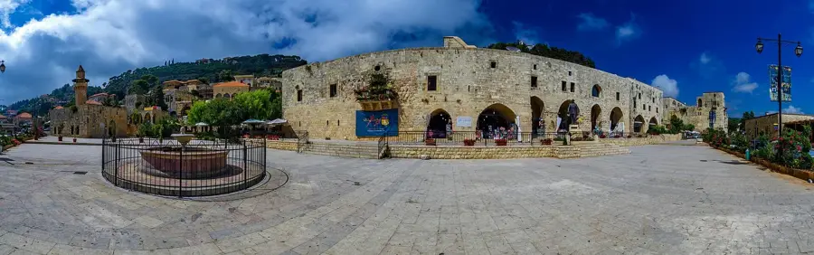 Piața Istorică din Deir el Qamar — Munții Chouf (Liban)